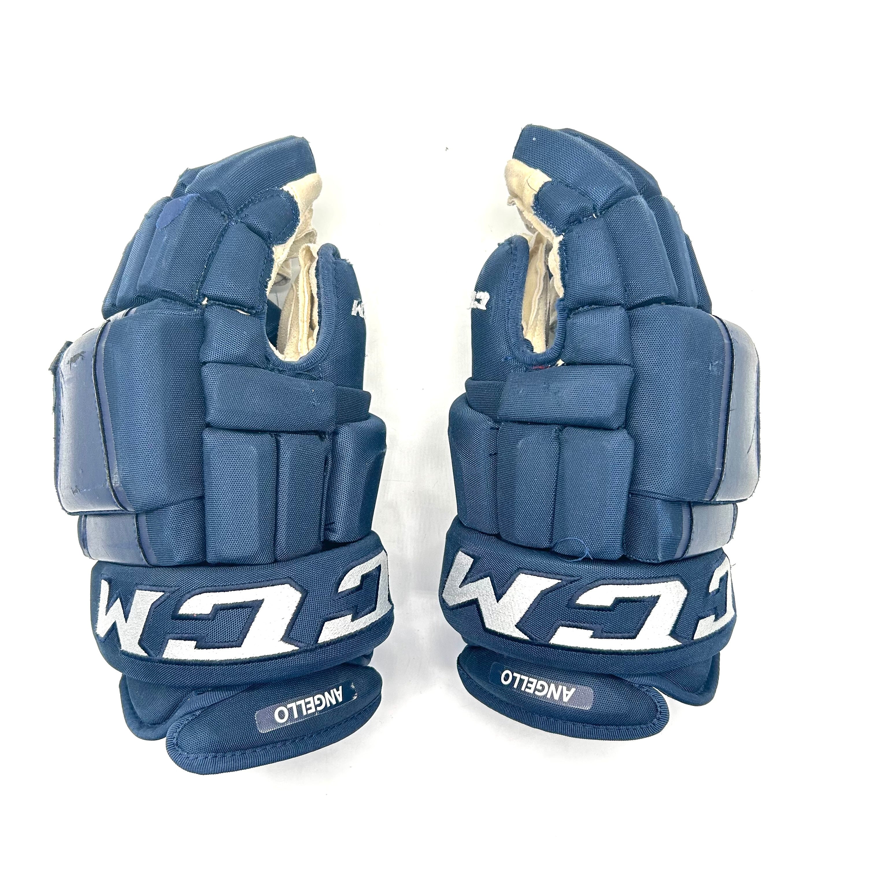 CCM HG97PP - Gants Pro Stock d'occasion (bleu marine)